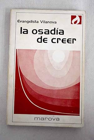 Image du vendeur pour La osada de creer mis en vente par Alcan Libros