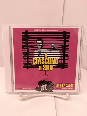 Luis Bacalov - A Ciascuno Il Suo (Colonna Sonora Originale) / La Polizia E' Al Servizio Del Citta...