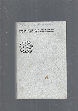 Image du vendeur pour LO SVILUPPO COMPARATO DEL COMPORTAMENTO mis en vente par librisaggi