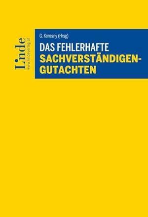 Seller image for Das fehlerhafte Sachverstndigengutachten for sale by Rheinberg-Buch Andreas Meier eK