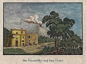 Seller image for Die Einsiedeley auf dem Vesuv". for sale by Antiquariat Clemens Paulusch GmbH