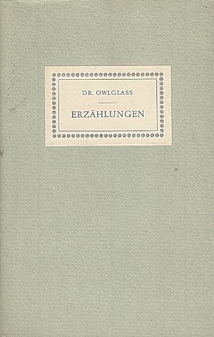 Immagine del venditore per Erzhlungen venduto da Die Buchgeister