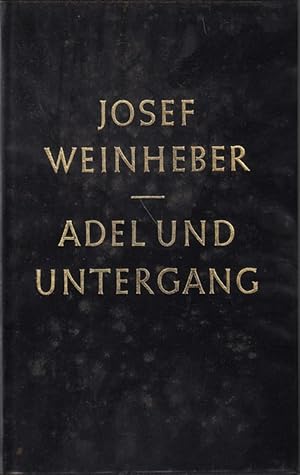 Immagine del venditore per Adel und Untergang venduto da Die Buchgeister