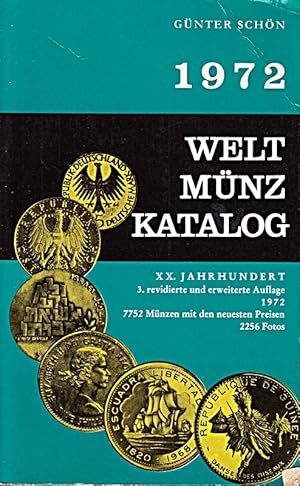 Seller image for Weltmnzkatalog 1972, XX. Jahrhundert for sale by Die Buchgeister