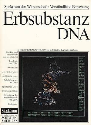 Bild des Verkufers fr Erbsubstanz DNA : vom genet. Code zur Gentechnologie. mit e. Einf. von u. Alfred zum Verkauf von Die Buchgeister