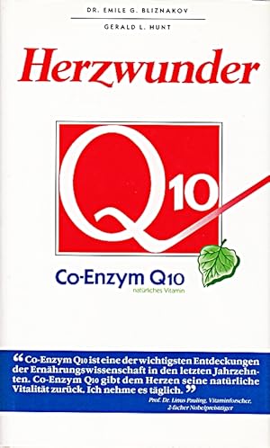 Bild des Verkufers fr Herzwunder Co-Enzym Q 10. zum Verkauf von Die Buchgeister