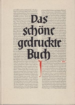 Seller image for Das schne gedruckte Buch im ersten Jahrhundert nach Gutenberg. Hg. v. Verein d. for sale by Die Buchgeister