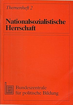 Seller image for Themenheft / Bundeszentrale fr Politische Bildung ; 2 Nationalsozialistische He for sale by Die Buchgeister