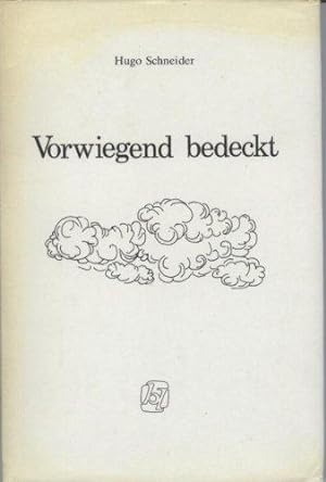 Seller image for Vorwiegend bedeckt for sale by Die Buchgeister