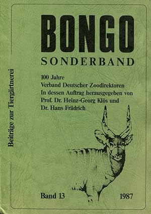 Bild des Verkufers fr Bongo Sonderband, Bd.13 zum Verkauf von Die Buchgeister