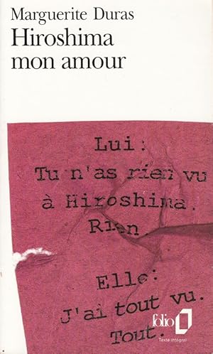 Immagine del venditore per Hiroshima mon amour, Scenario et dialogue, Realisation: Alain Resnais venduto da Die Buchgeister