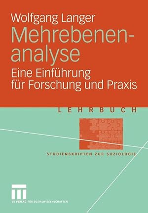 Seller image for Mehrebenenanalyse: Eine Einfhrung fr Forschung und Praxis (Studienskripten zur for sale by Die Buchgeister