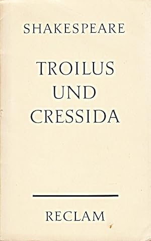 Bild des Verkufers fr Troilus und Cressida zum Verkauf von Die Buchgeister