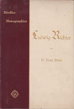 Imagen del vendedor de Ludwig Richter. Knstler-Monographien a la venta por Die Buchgeister