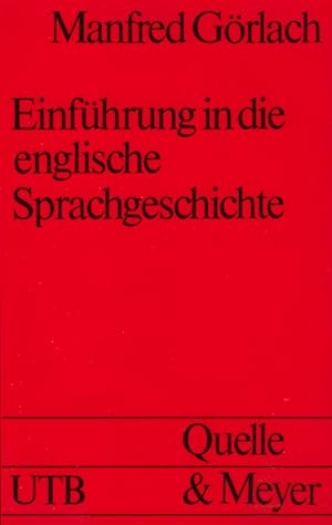 Bild des Verkufers fr Einfuhrung in die englische Sprachgeschichte (Uni-Taschenbucher ; 383 : Anglisti zum Verkauf von Die Buchgeister