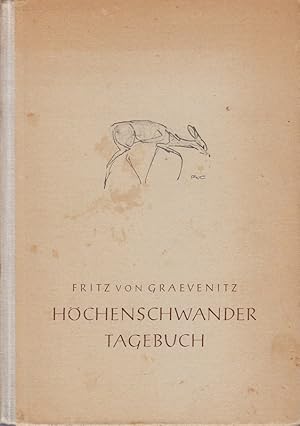 Imagen del vendedor de Hchenschwander Tagebuch a la venta por Die Buchgeister