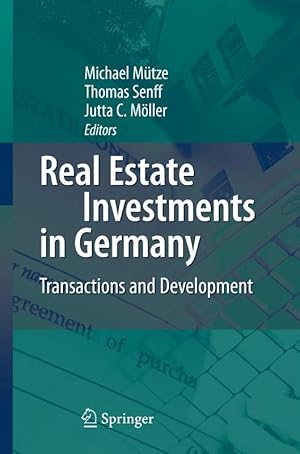 Immagine del venditore per Real Estate Investments in Germany: Transactions and Development venduto da Die Buchgeister