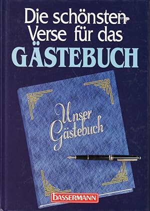 Seller image for Die schnsten Verse fr das Gstebuch. for sale by Die Buchgeister