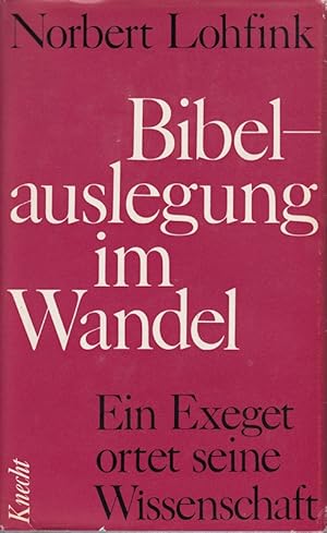 Seller image for Bibelauslegung im Wandel for sale by Die Buchgeister