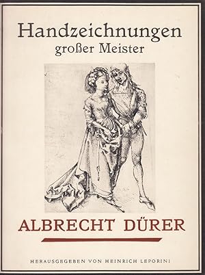 Imagen del vendedor de Handzeichnungen grosser Meister. Albrecht Drer. 24 Kupfertiefdrucke a la venta por Die Buchgeister