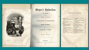 Meyer's Universum. Ein Volksbuch, enthaltend Abbildungen und Beschreibungen des Sehenswertesthen ...