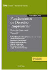 Image du vendeur pour Fundamentos de derecho empresarial (IV) 2023 Derecho concursal mis en vente par AG Library