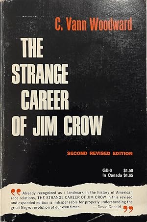 Seller image for The Strange Career of Jim Crow for sale by Last Word Books