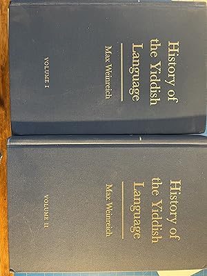 History of the Yiddish Language (2 vols.)
