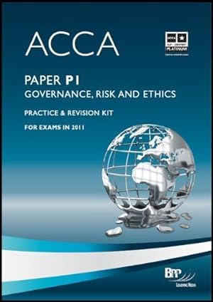 Imagen del vendedor de ACCA - P1 Governance, Risk and Ethics: Revision Kit a la venta por WeBuyBooks