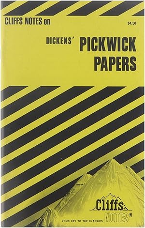 Bild des Verkufers fr Cliffs notes on Dickens' Pickwick papers zum Verkauf von Untje.com