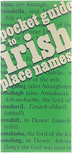Image du vendeur pour Pocket guide to Irish place names mis en vente par Untje.com