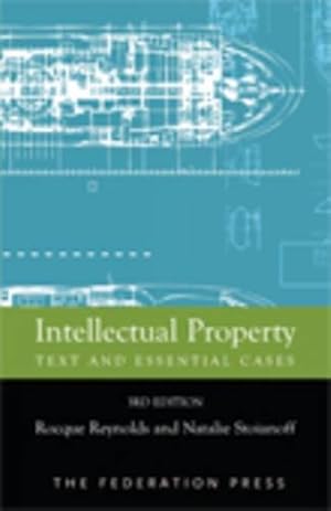 Immagine del venditore per Intellectual Property: Text and Essential Cases venduto da WeBuyBooks