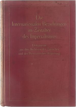 Bild des Verkufers fr Die Internationalen Beziehungen im Zeitalter des Imperialismus Dokumente aus den Archiven der Zarischen und der Provisorischen Regierung Reihe 2 Vom Kriegsausburch bis zum Herbst 1915. 7. Band /2. Halbband/, 24. Mrz bis 23. Mai 1915. zum Verkauf von Untje.com