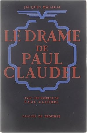 Bild des Verkufers fr Le Drame de Paul Claudel zum Verkauf von Untje.com