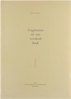 Image du vendeur pour Fragmenten uit een woordend boek mis en vente par Untje.com