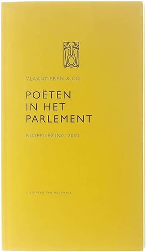 Bild des Verkufers fr Poten in het parlement: Vlaanderen & co, bloemlezing 2002 zum Verkauf von Untje.com