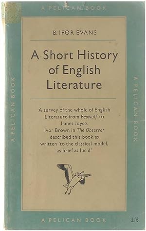 Bild des Verkufers fr A short history of english literature zum Verkauf von Untje.com
