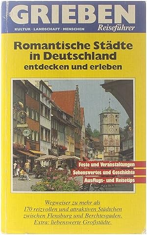 Seller image for Romantische Stdte in Deutschland: Entdecken und erleben for sale by Untje.com