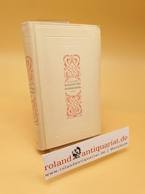 Bild des Verkufers fr Romane und Erzhlungen ; Neue Folge ; Bd. 59 zum Verkauf von Roland Antiquariat UG haftungsbeschrnkt