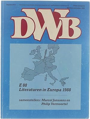 Bild des Verkufers fr DWB Nummer 8-9 133ste jaargang okt-nov 1988 : E 88 Literaturen in Europa 1988 zum Verkauf von Untje.com
