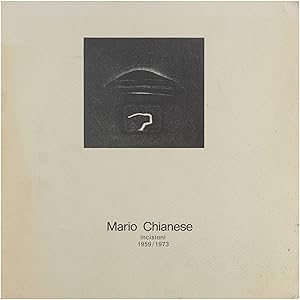 Image du vendeur pour Mario Chianese : incisioni 1959-1973 mis en vente par Untje.com