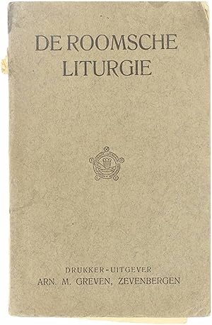 Imagen del vendedor de De Roomse liturgie a la venta por Untje.com