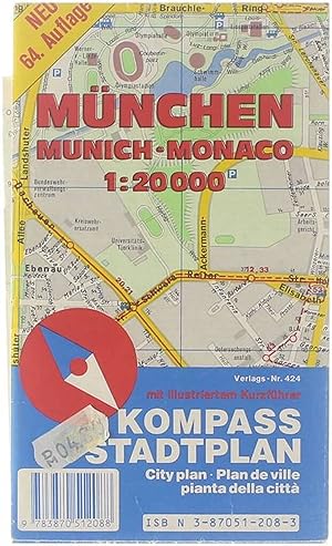 Seller image for Mnchen : mit illustriertem Kurzfhrer = Munich : city plan. for sale by Untje.com