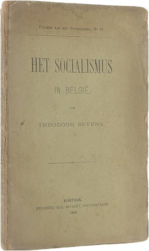 Image du vendeur pour Het socialismus in Belgi mis en vente par Untje.com