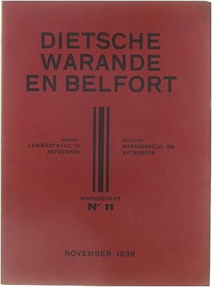 Imagen del vendedor de Dietsche warande en Belfort Nr 11 sep a la venta por Untje.com