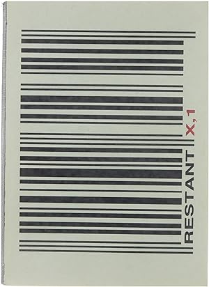 Bild des Verkufers fr RESTANT X, 1, Voorjaar 1982 jubileumnummer zum Verkauf von Untje.com