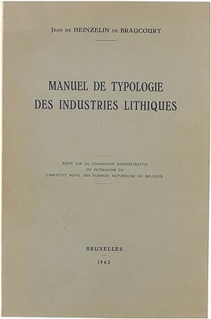 Manuel de typologie des industries lithiques