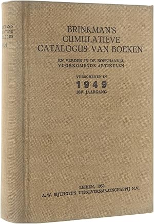 Seller image for Brinkman's Cumulatieve Catalogus van Boeken : 1949 for sale by Untje.com