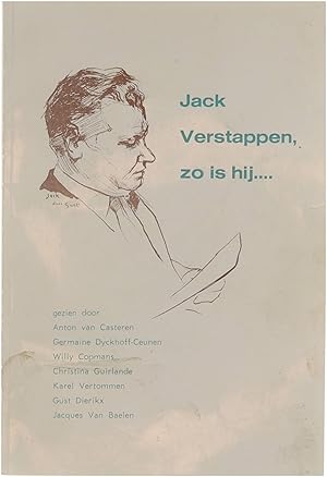 Seller image for Jack Verstappen zo is hij for sale by Untje.com