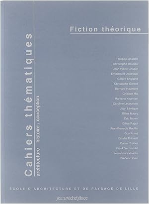 Seller image for Cahiers thmatiques architecture histoire/conception. Fiction thorique for sale by Untje.com